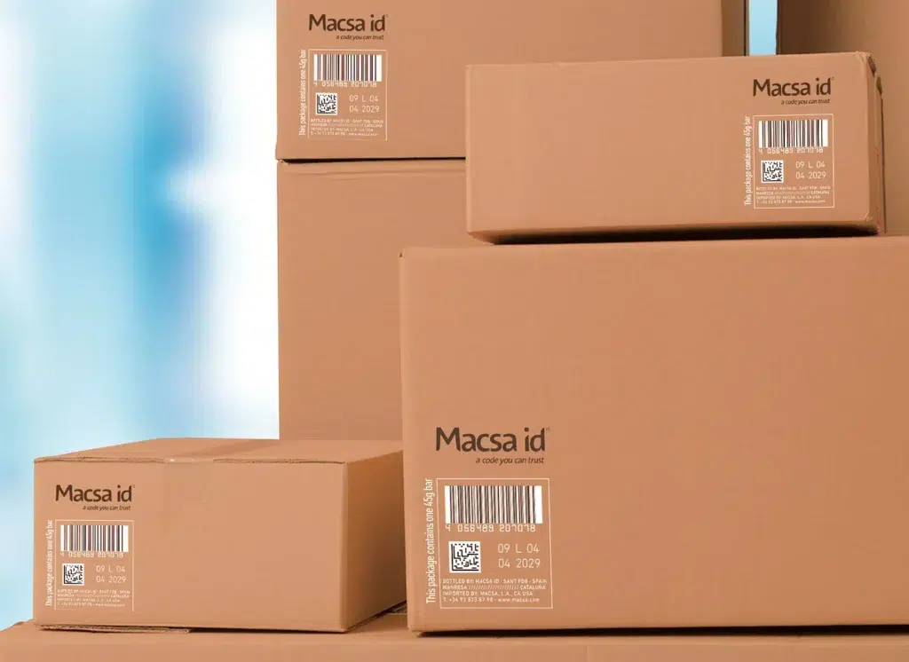 BlueBox – Labelles Laser Coding on Cardboard Packaging | Macsa id